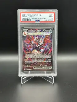 Pokemon TCG Charizard EX SIR Paldean Fates 234/091 PSA 9 - Image 1