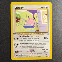 Clefairy - 30/111 - Neo Genesis - 1st Edition - Uncommon - Pokemon - Played - Image 1