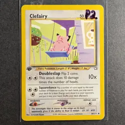 Clefairy - 30/111 - Neo Genesis - 1st Edition - Uncommon - Pokemon - Played - Image 3