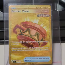 Pokemon TCG Earthen Vessel 096/064 Shrouded Fable Hyper Rare Holo Trainer 2024 - Image 1