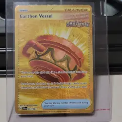 Pokemon TCG Earthen Vessel 096/064 Shrouded Fable Hyper Rare Holo Trainer 2024 - Image 2