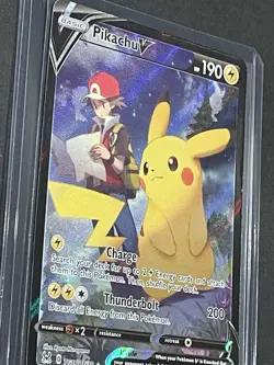 Pikachu V ⭐ TG16/TG30 Holo V Rare Lost Origin Trainer Gallery 2022 Pokemon NM - Image 2