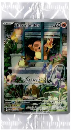 Pokemon TCG Charmander 044 SV Promo Holo English 2023 60HP(SEALED) NEVER OPENED - Image 1