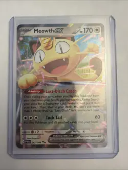 Meowth EX 062/088 Double Rare Mint Condition - Pokemon ME Perfect Order - Image 1