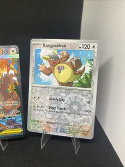 Pokemon TCG Mega Kangaskhan EX 182/132 Holo Mega Evolution Mint 2 151/182 Mint - Image 3