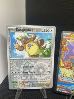 Pokemon TCG Mega Kangaskhan EX 182/132 Holo Mega Evolution Mint 2 151/182 Mint - Image 4