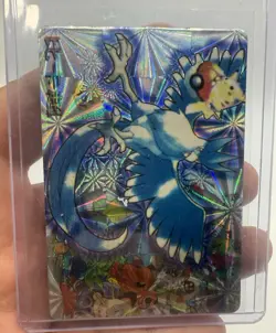 Bandai Pocket Monsters Trading Card #25 Articuno Meowth Hologram 1998 Japanese - Image 1