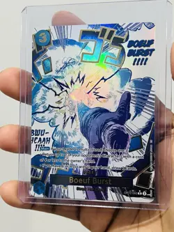 Boeuf Burst OP12-060 (Alt Art) ONE PIECE CARD Legacy of the Master - NM - Image 2