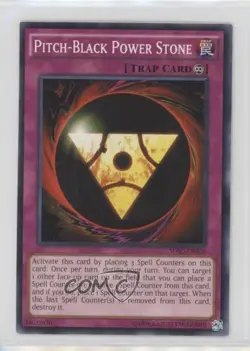 Pitch-Black Power Stone YuGiOh Spellcasters' Command Structure Deck #SDSC-EN036 - Image 1