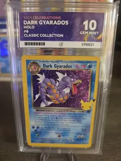 ACE 10 - 2021 Celebrations Dark Gyarados GEM MINT - Fast Dispatch And Shipping! - Image 1