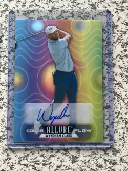 2026 Upper Deck Allure Golf Wyndham Clark Lot of (19) Cards RC SSP Auto - Image 2