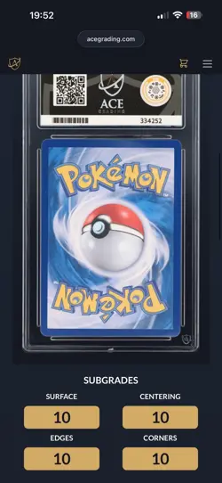 Pokemon TCG Suicune v 215/172 VSTAR Universe Ace 10 Mint Japanese SAR - Image 2