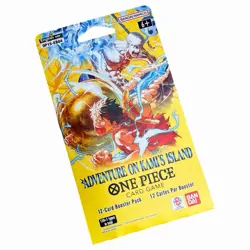One Piece OP15 Adventure on Kami's Island Sleeved Booster Pack Lot x5 TCG EB04 - Image 2