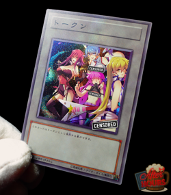 Best Girls Group Yugioh Waifu Token Uncensored Secret Rare Alt Art Holo Custom - Image 1