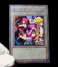 Best Girls Group Yugioh Waifu Token Uncensored Secret Rare Alt Art Holo Custom - Image 3
