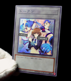 Skye Zaizen Yugioh Vrains Waifu Token Uncensored Secret Rare Alt Art Holo Custom - Image 3