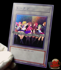 Best Girls Group Yugioh Waifu Token Uncensored Secret Rare Alt Art Holo Custom - Image 1