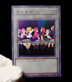 Best Girls Group Yugioh Waifu Token Uncensored Secret Rare Alt Art Holo Custom - Image 3