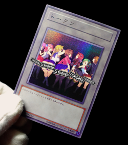 Best Girls Group Yugioh Waifu Token Uncensored Secret Rare Alt Art Holo Custom - Image 5