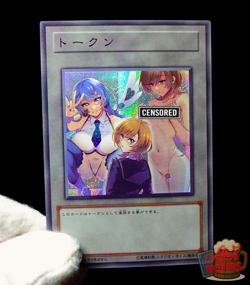 Skye Zaizen Yugioh Vrains Waifu Token Uncensored Secret Rare Alt Art Holo Custom - Image 1