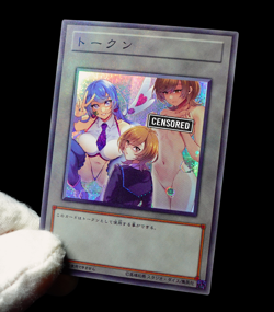 Skye Zaizen Yugioh Vrains Waifu Token Uncensored Secret Rare Alt Art Holo Custom - Image 4