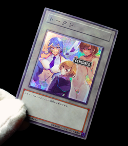 Skye Zaizen Yugioh Vrains Waifu Token Uncensored Secret Rare Alt Art Holo Custom - Image 5