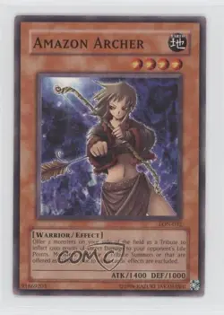 Amazon Archer Unlimited YuGiOh Labyrinth of Nightmare #LON-032 2003 - Image 1