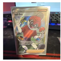 The Pokemon Company Ball Guy Full Art Holo Ultra Rare Shining Fates 065/072 EN - Image 1