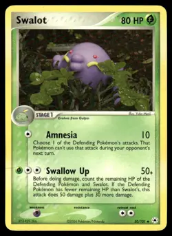 2004 EX - Hidden Legends Swalot Uncommon #50/101 - Image 1