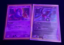 Cresselia DP51 & Darkrai DP52 NM Holo Promo Set Pokemon TCG DP Black Star - Image 1