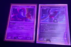 Cresselia DP51 & Darkrai DP52 NM Holo Promo Set Pokemon TCG DP Black Star - Image 2