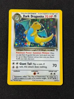 Pokemon Dark Dragonite 5/110 Holo Legendary Collection 2002 LP/NM - Image 1