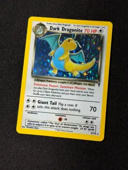 Pokemon Dark Dragonite 5/110 Holo Legendary Collection 2002 LP/NM - Image 3