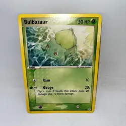 Bulbasaur 55/112 Common FireRed & LeafGreen Pokemon Moderately Played - Image 1