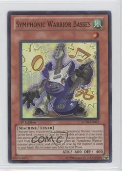 Symphonic Warrior Basses 1st Ed. YuGiOh Storm of Ragnarok #STOR-EN033 - Image 1