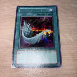 Harpie’s Feather Duster SDD-003 Secret Rare Unlimited Edition LP YuGiOh - Image 2