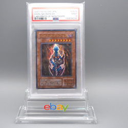 Yu-Gi-Oh PSA9 Dark Necrofear LN-14 Ultra Rare 2001 Japanese PS358 - Image 1