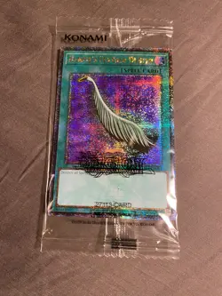 YUGIOH HARPIE'S FEATHER DUSTER Early Days Quarter Century Secret Rare EDC1-EN001 - Image 1