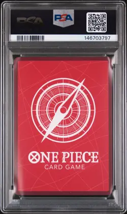 2025 ONE PIECE PROMOS BVB X ONE PIECE MATCH DAY 2025 #003 MONKEY D. LUFFY PSA 10 - Image 2