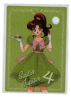 Sailor Jupiter Makoto Kino SR SR-54-06 Sailor Moon Crystal Anime Card - Image 1