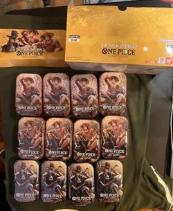 💥One Piece Card Game Mini Tins OP-13 VOL. 2 *LOT OF 12 MINI TINS* NEW/SEALED💥 - Image 1