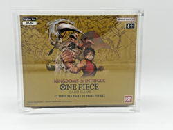 One Piece Card Game Kingdoms of Intrigue OP-04 Booster Box English w/Acrylic - Image 1