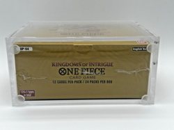 One Piece Card Game Kingdoms of Intrigue OP-04 Booster Box English w/Acrylic - Image 2