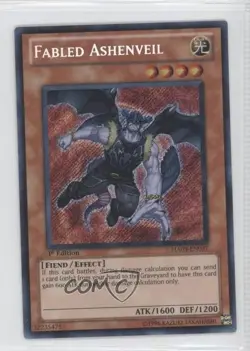 Fabled Ashenveil 1st Ed. YuGiOh Hidden Arsenal 3 #HA03-EN037 2010 - Image 1