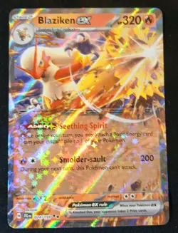 Pokemon TCG Blaziken EX 024/159 Double Rare Journey Together Card - Image 1