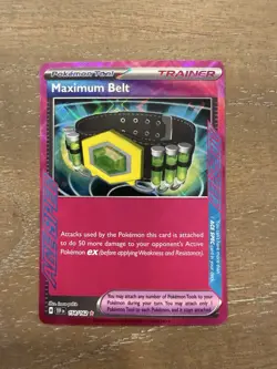 Maximum Belt 117/131 Sv: Prismatic Evolutions Holo - Pokemon Card - Image 1