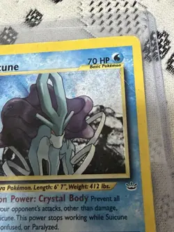 Pokemon TCG Suicune Neo Revelation Holo Card 14/64 Unlimited Rare - Image 4