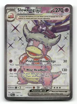 Slowking ex 238/193 - Paldea Evolved - Pokemon Card NM/M - Image 1