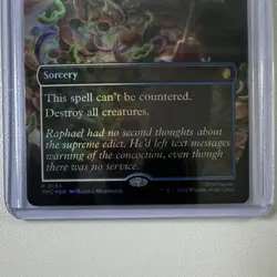 Wizards Supreme Verdict Commander TMNT Sorcery Foil White Blue 0134 Marinescu - Image 4