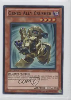 Genex Ally Crusher 1st Ed. YuGiOh Hidden Arsenal 4: Trishula's Triumph - Image 1